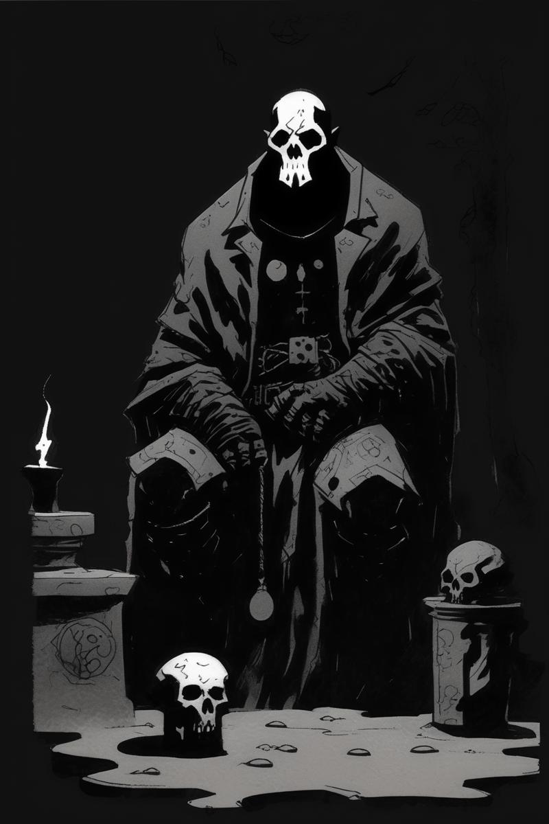 00387-1251680219-_lora_Mike Mignola Style_1_Mike Mignola Style - mike mignola sketch in a very dark and heavy inky way.png